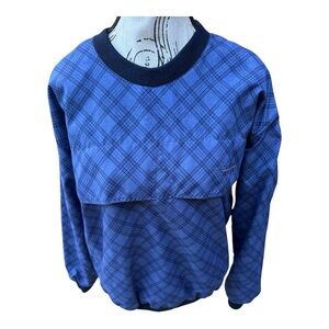 VTG Sunderland of Scotland Weatherbeater Plaid Waterproof Pullover M Golfcore